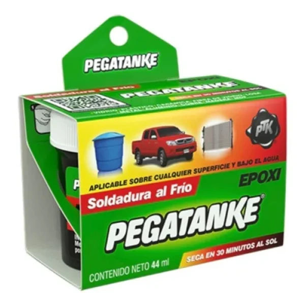 Pegamento Pegatanke Soldadura Fria Negro 44cc -